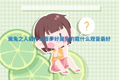 属兔之 ♎ 人戴什么菩萨好_ 🏊 属兔的戴什么观音最好